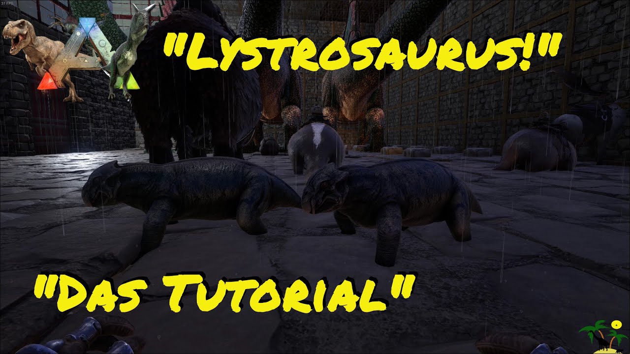 ARK:Survival Evolved Lystrosaurus zähmen!  -ein Tutorial -