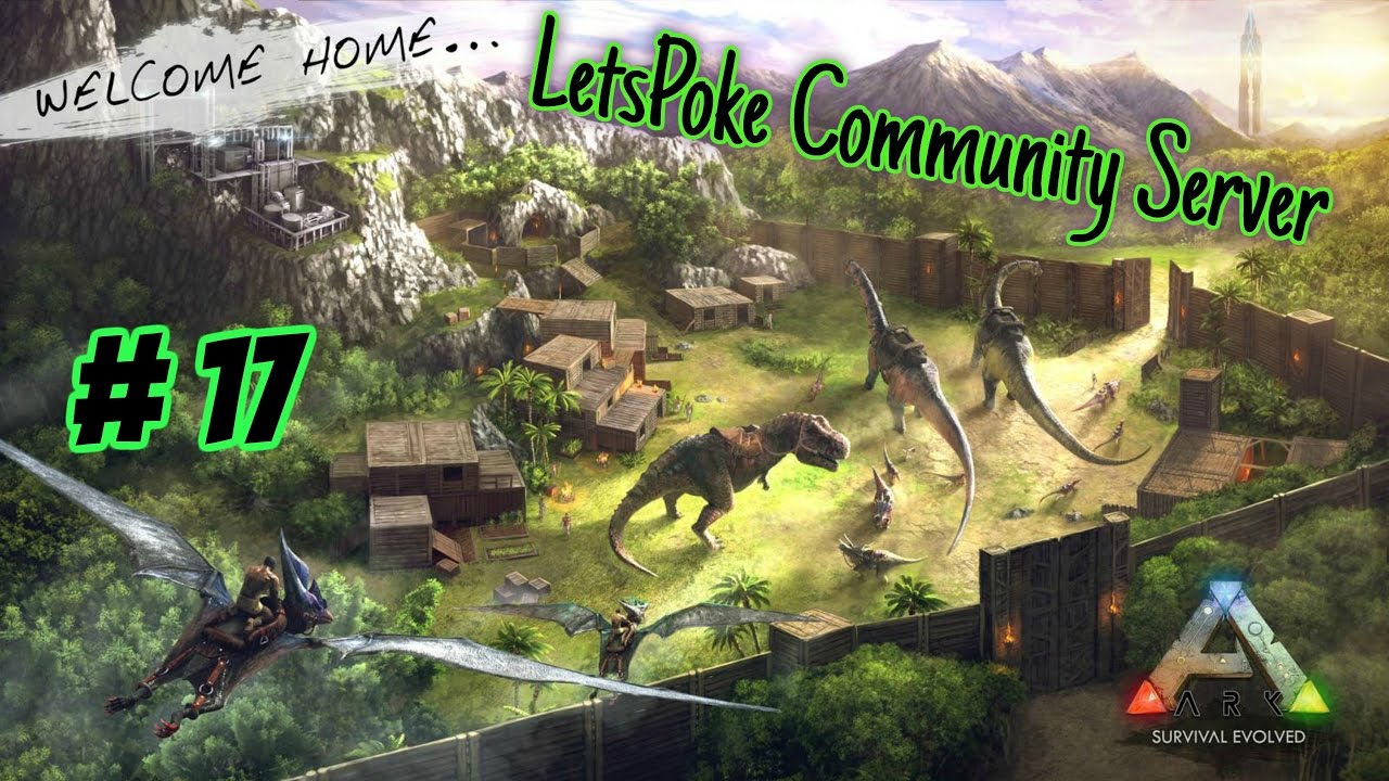 Ark Community Server #17 - Zeitraffer Baufolge | Let's Play Ark Survival Evolved Deutsch