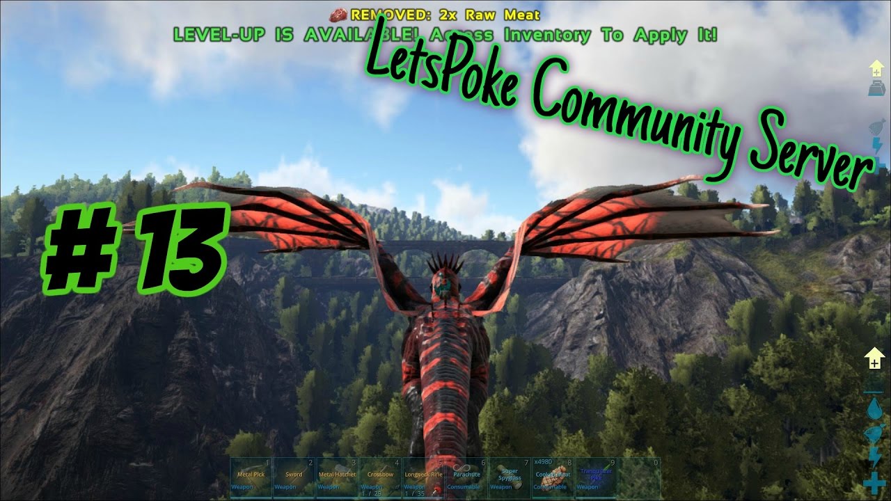 Ark Community #13 - Bye Bye Dragon | Let's Play Ark Survival Evolved Deutsch Extinction Valhalla