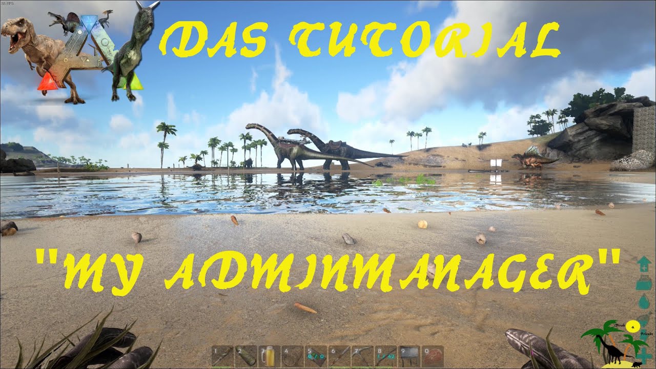 ARK: Survival Evolved "Adminmanager" Tool - Ein Tutorial