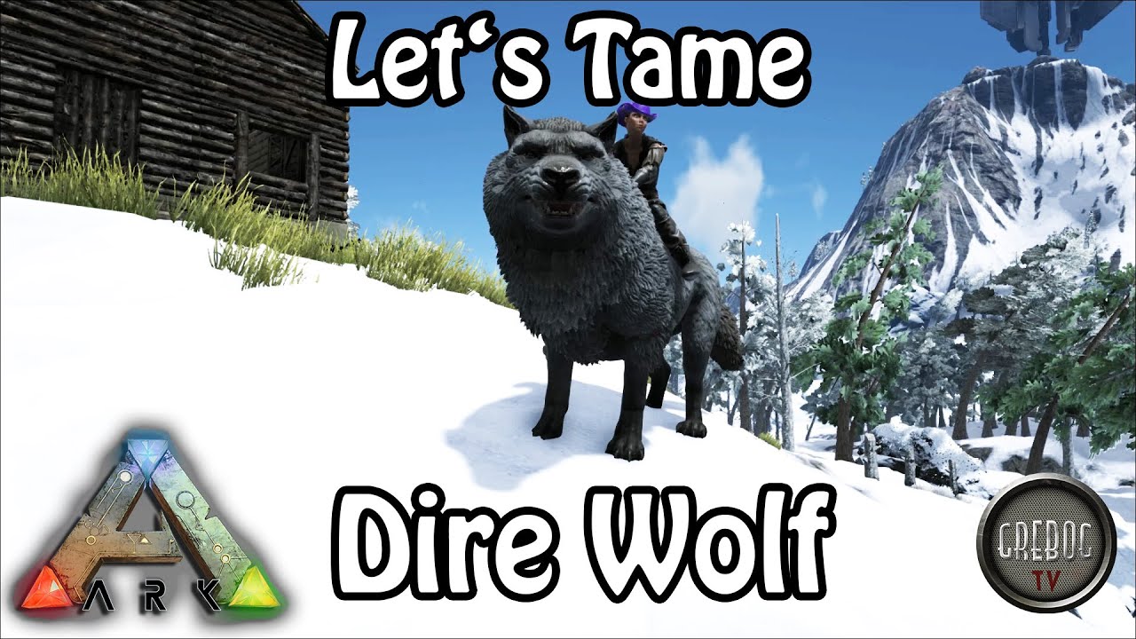 Ark: Survival Evolved - Let's Tame: Dire Wolf (deutsch)