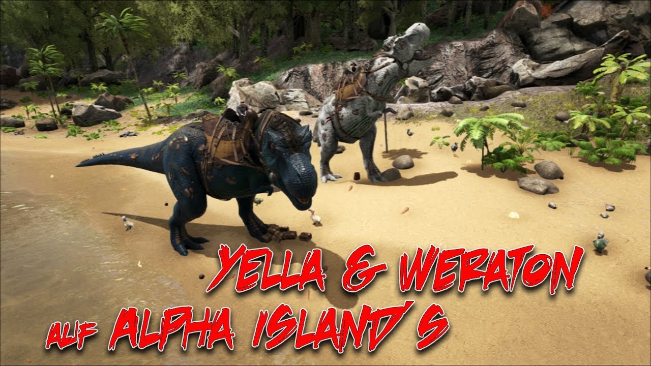Yella & Weraton auf Alpha Island´s