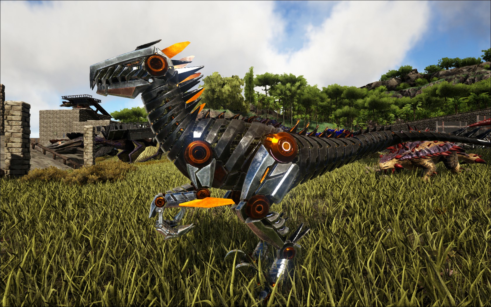 Lvl 323er Tek-Raptor / 100% Perfect Tame (216 Wild - Max Level)