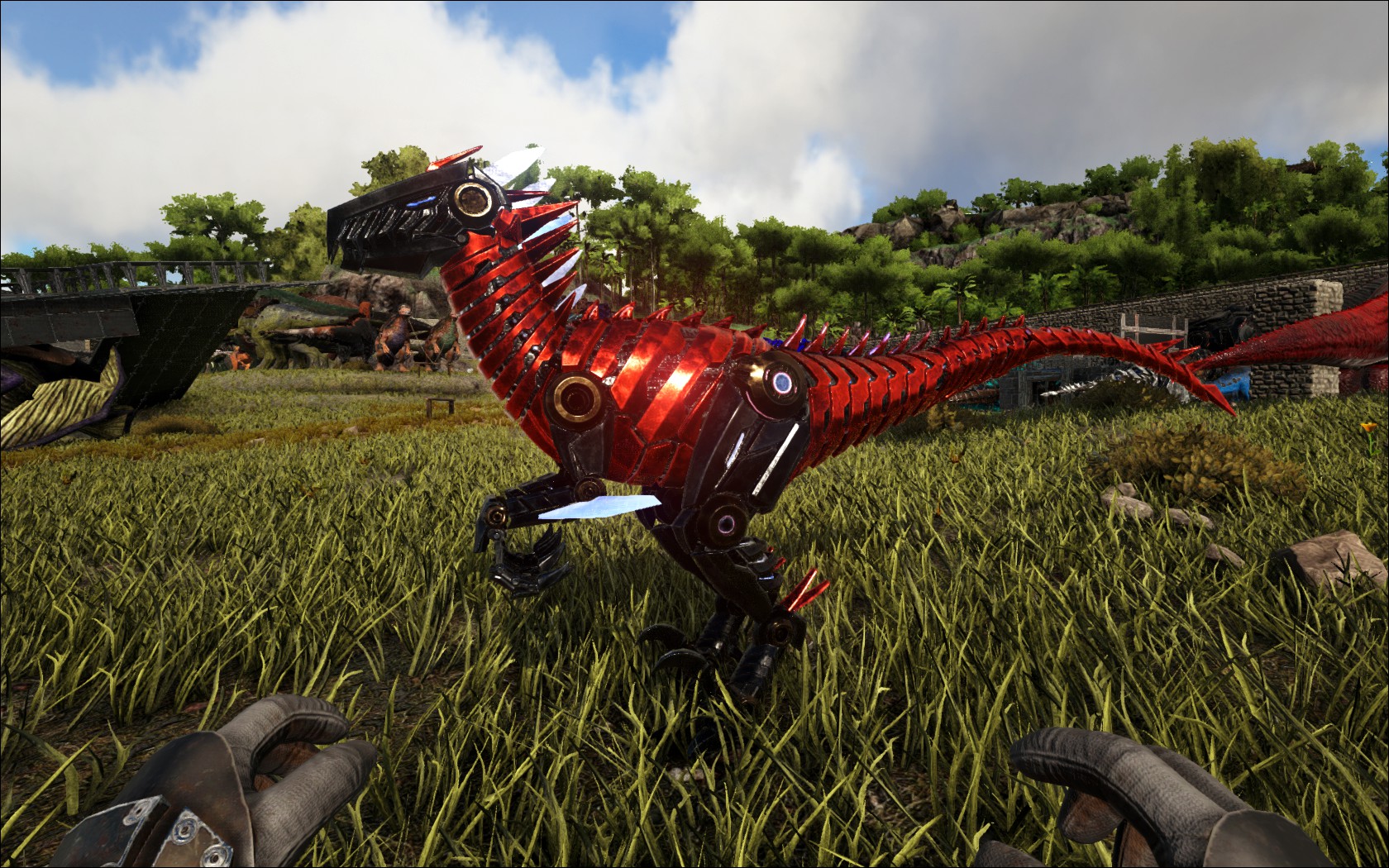 Lvl 311er Tek-Raptor / 100% Perfect Tame "LILITH" (208 Wild)