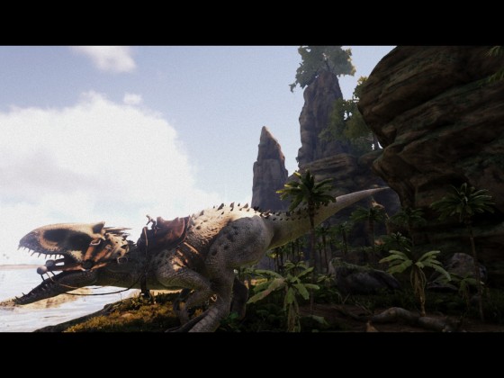 Awesome! Indominus Rex in Ark (Mod)