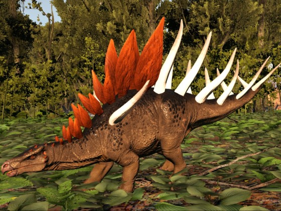Der erste seiner Art (Kentrosaurus)