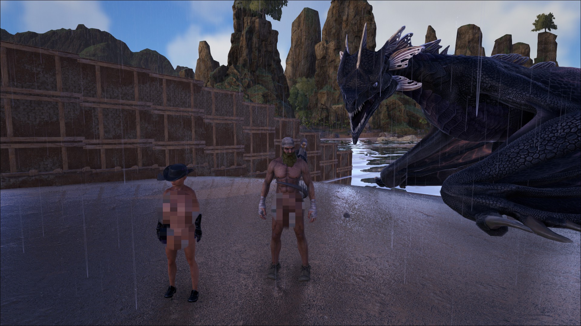 Nackt macht ARK am meisten Spaß.