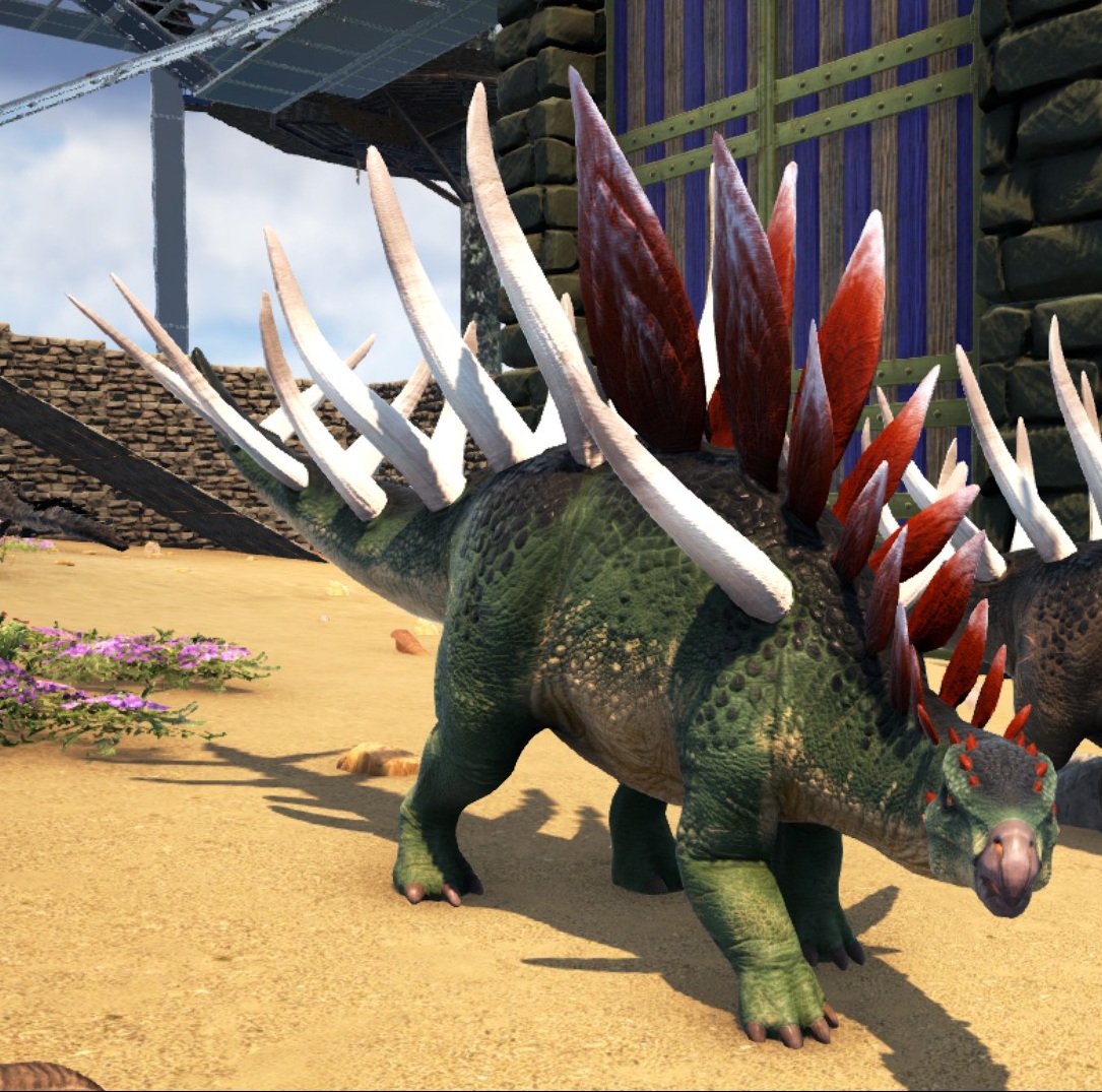 Kentrosaurus Mädchen